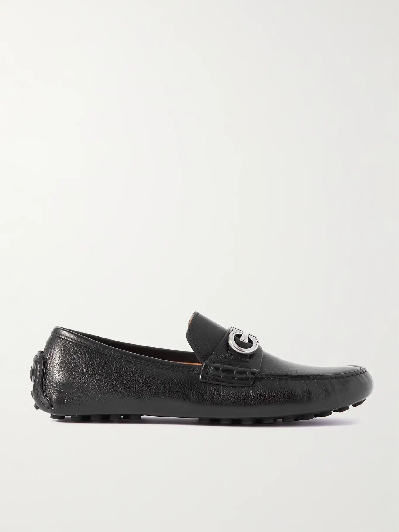 Grazioso Embellished Full-Grain Leather Driving Shoes | Mr Porter (US & CA)