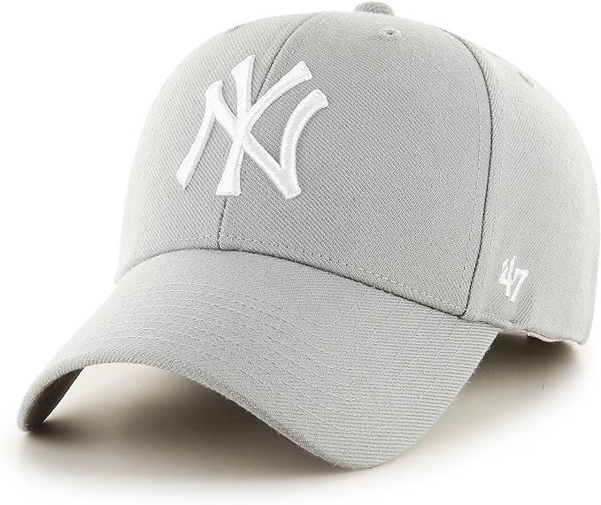 '47 Brand New York Yankees MVP Cap - Grey | Amazon (US)