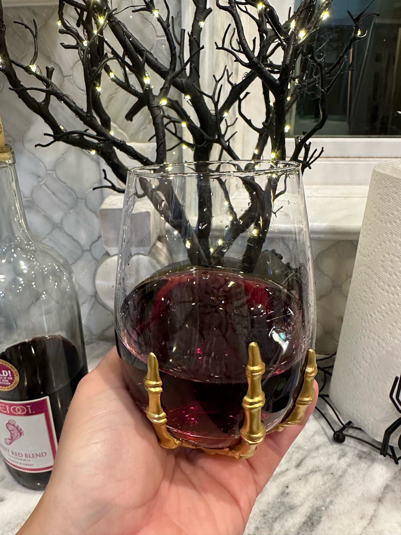 Halloween skeleton wine glass under $5

#LTKFallSale #LTKSeasonal #LTKHome