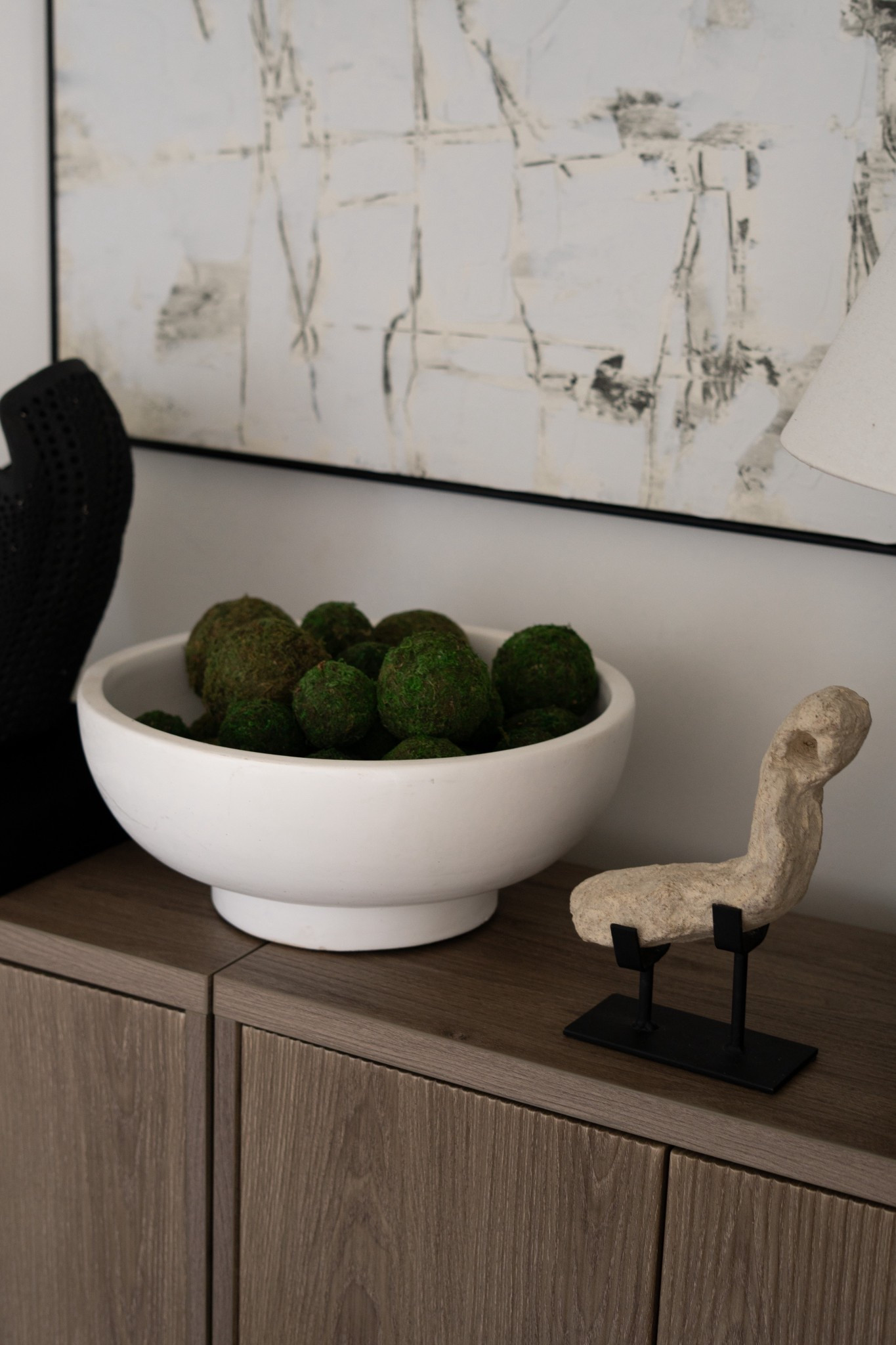 Oh my gosh, let’s talk about moss for a second because I am absolutely obsessed! Moss and moss balls are such an easy, genius way to bring a pop of organic, natural texture into your home. They add this fresh, earthy vibe that feels so effortless and totally modern organic — no watering or fuss required! I love styling them in sculptural bowls, layering them on top of stacked coffee table books, or even popping them into a simple vase. It’s that perfect little dose of greenery that makes a space feel alive, curated, and calm. Trust me, moss is a total design game-changer!


#LTKHome #LTKSeasonal #LTKStyleTip