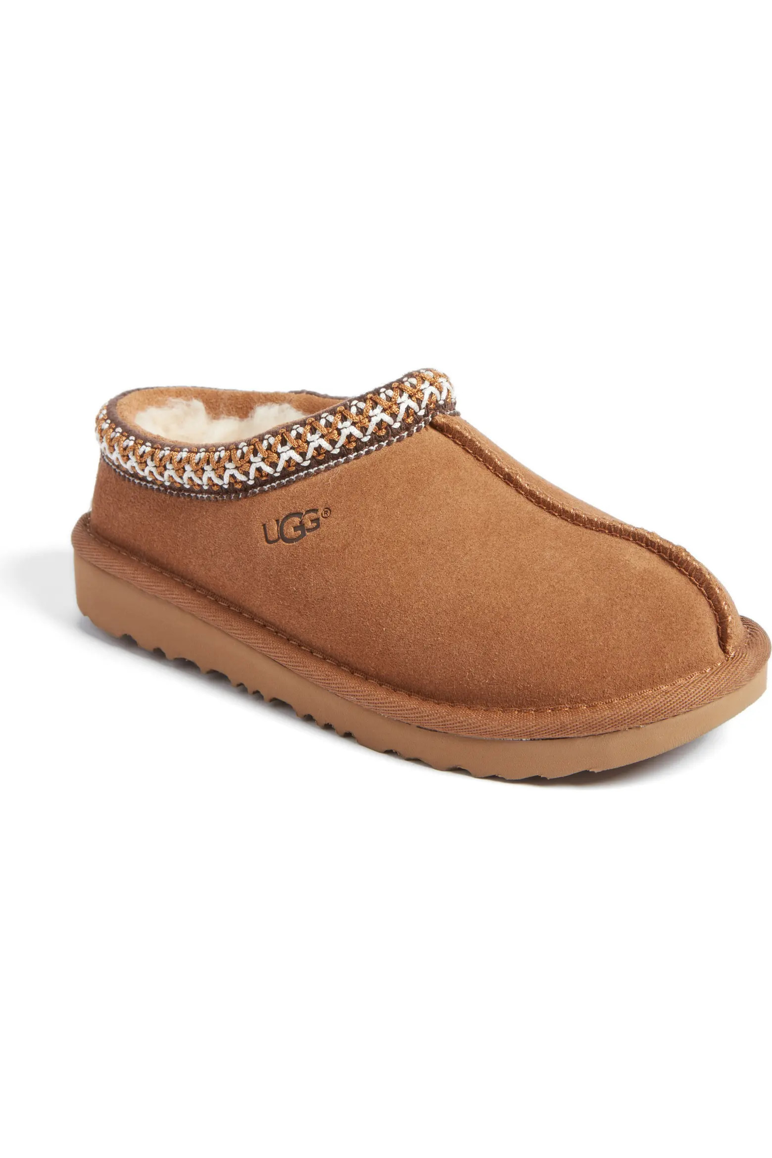 UGG® Kids' Tasman II Embroidered Slipper | Nordstrom | Nordstrom