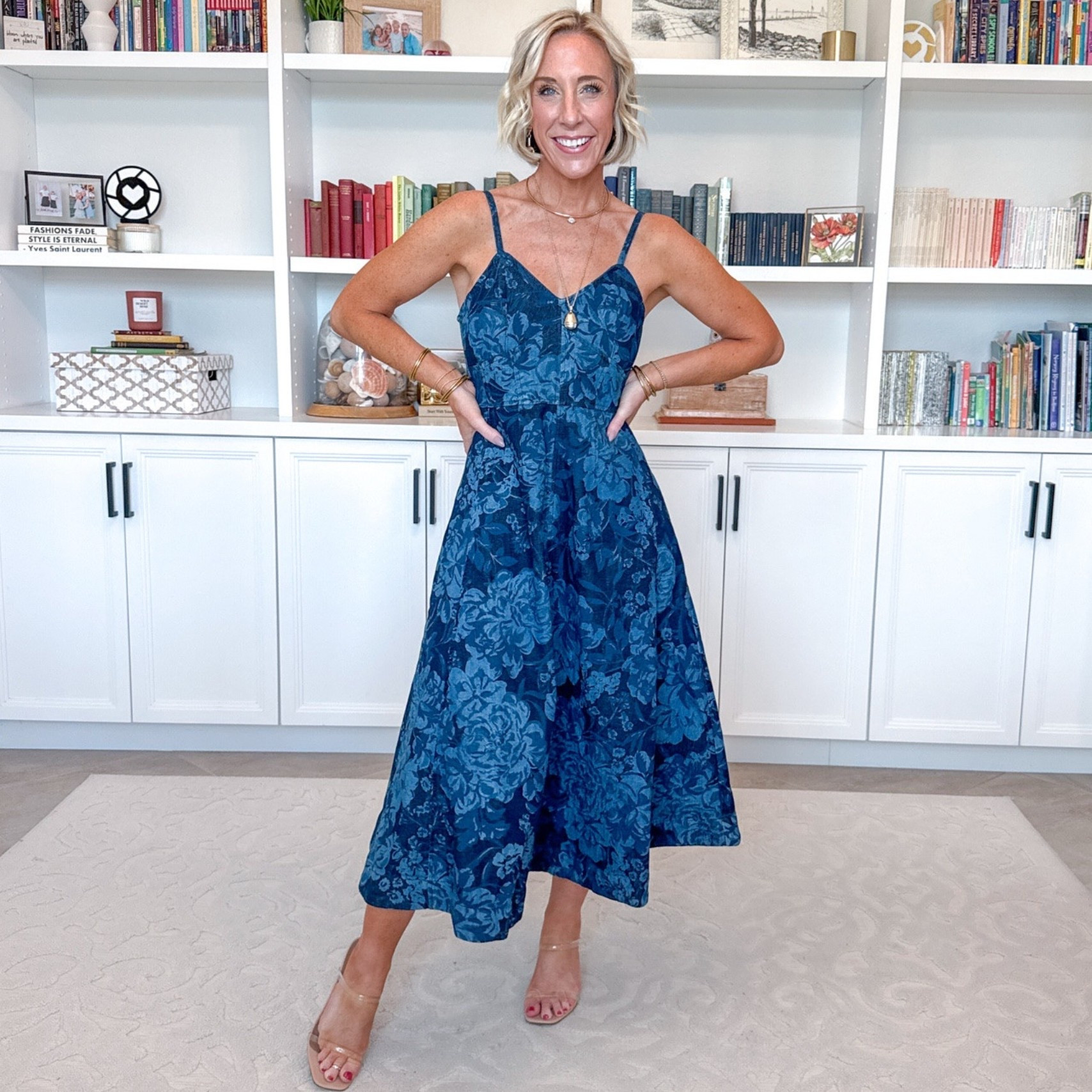 Walmart - new arrivals. Sleeveless Denim Corset Midi Dress - size XS. $40. #LTKxWalmart

#LTKSeasonal #LTKOver40