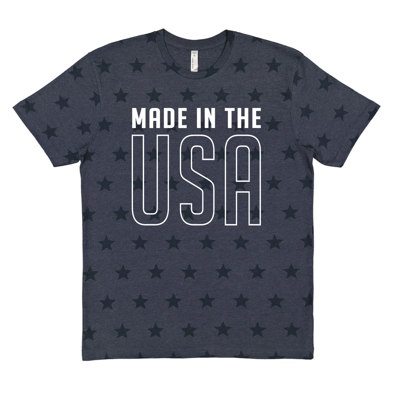 “Made in the USA” Navy Stars T-Shirt (Youth) | Shop Southern Made & Southern Made Tees