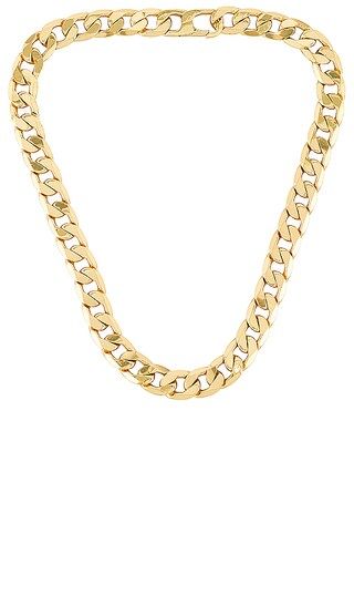 Large Michel Curb Chain Necklace | Revolve Clothing (Global)