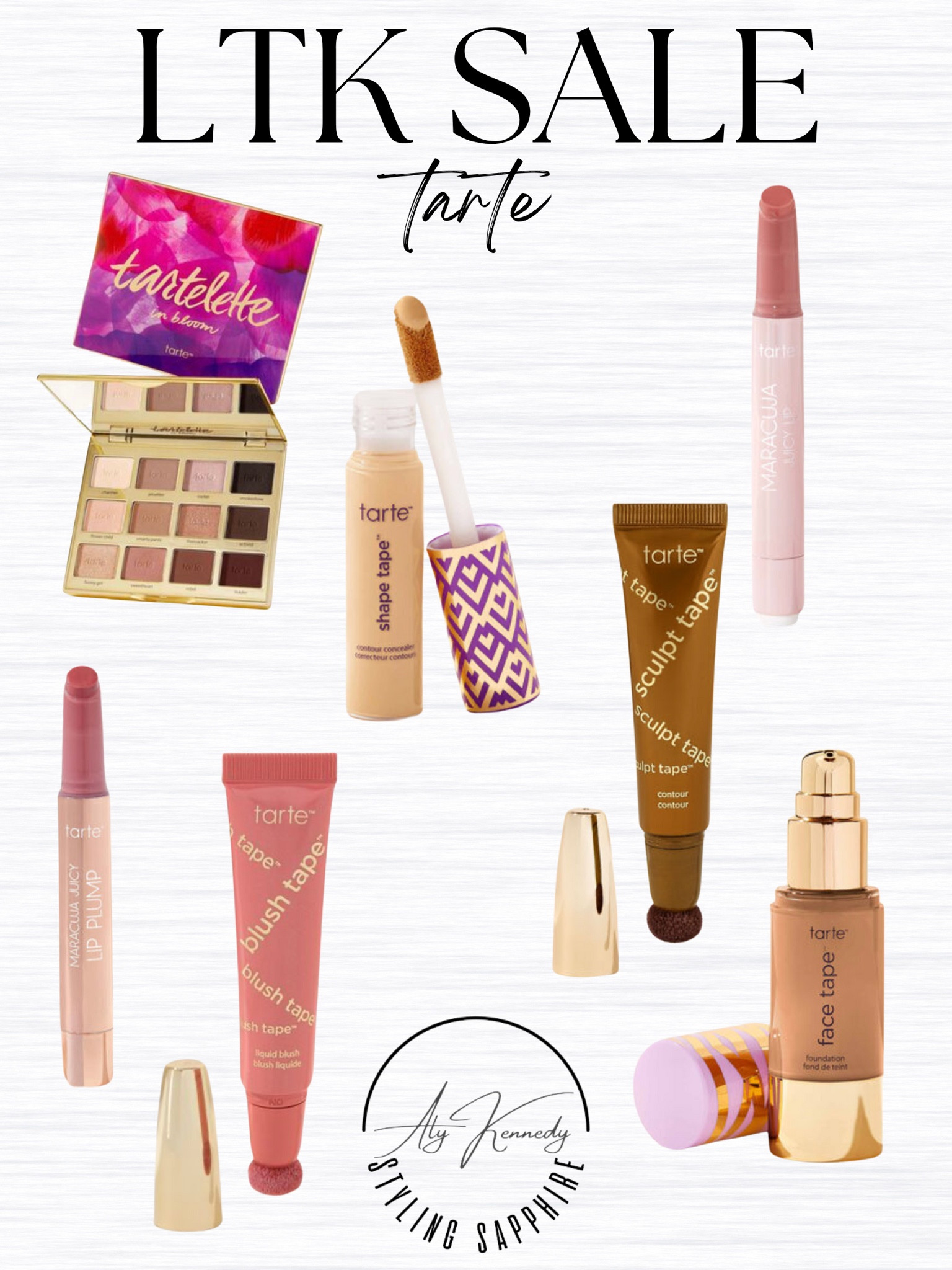 Tarte beauty, maracuja lip balm, lip gloss, lip stick, lip plumper, mascara, shape tape, concealer, sculpt tape, contour, blush, Amazonian clay

#LTKbeauty #LTKSale #LTKsalealert