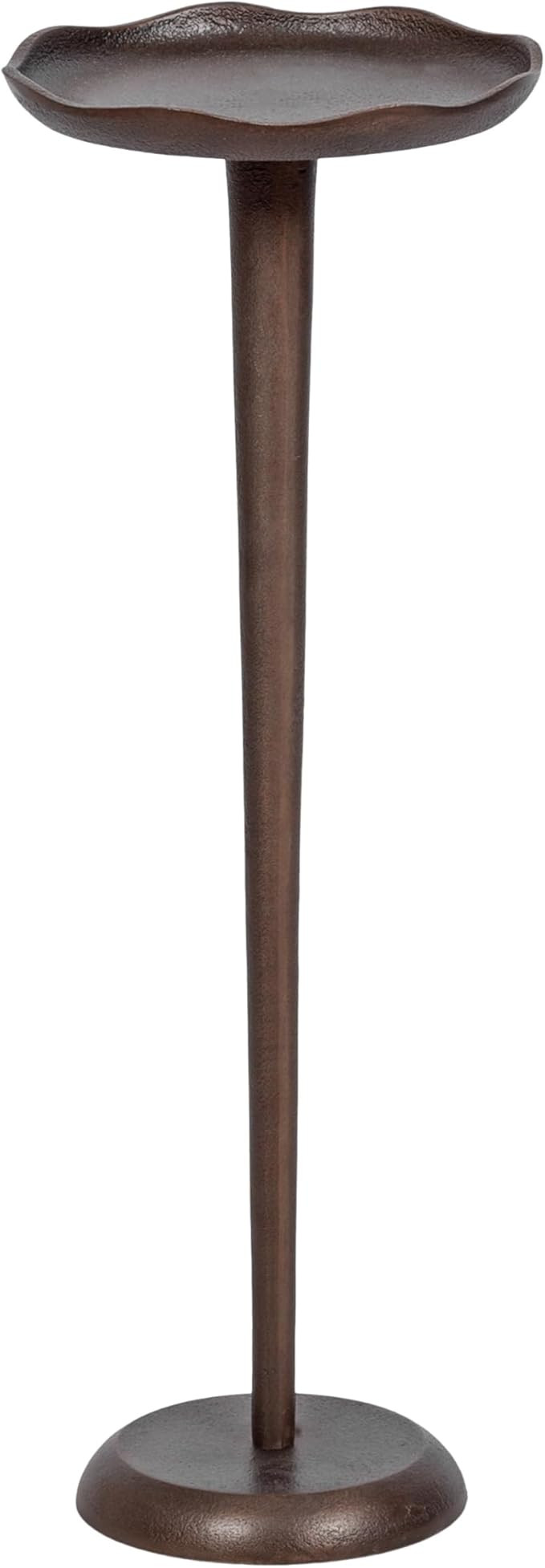 Kate and Laurel Alessia Modern Decorative Metal Drink Table with Cast Aluminum Construction and D... | Amazon (US)