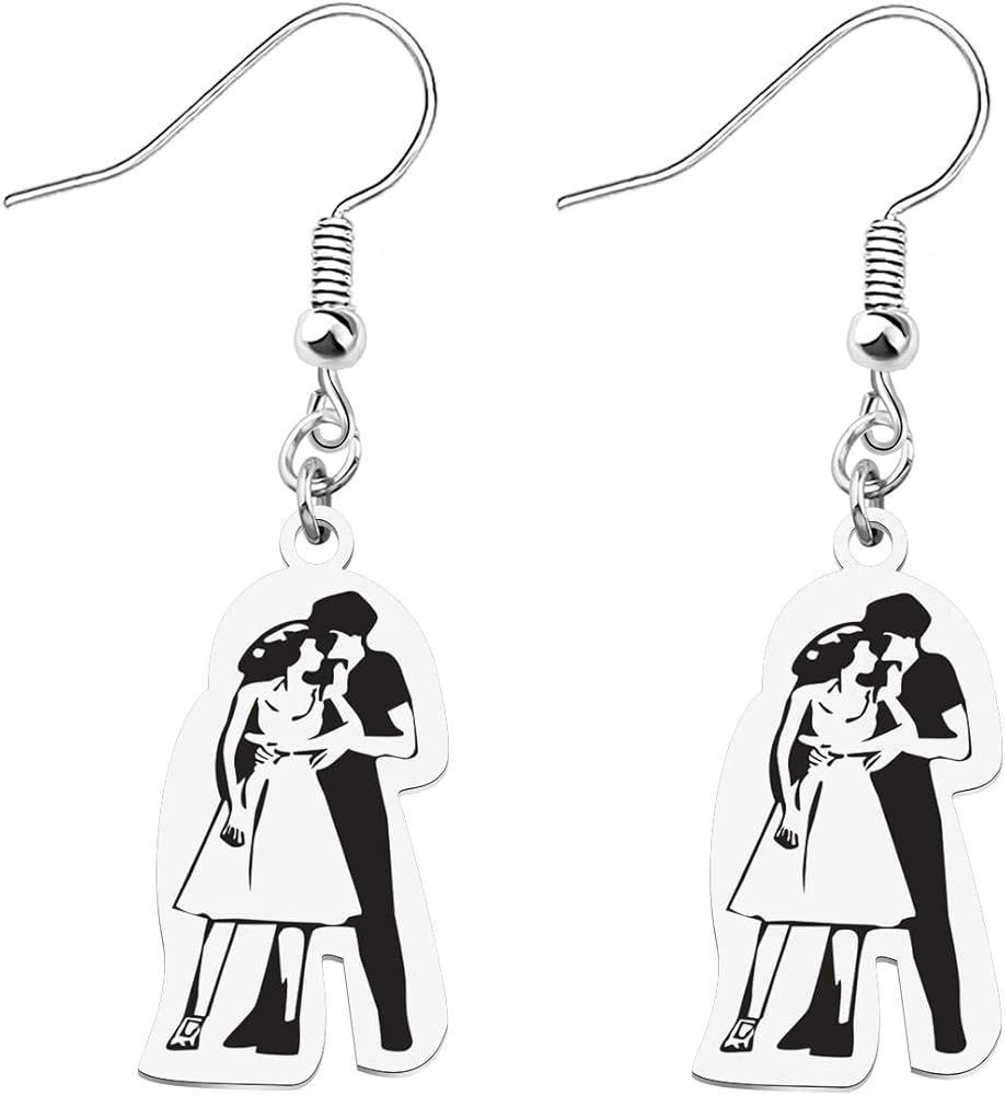 FAADBUK Dancing Movie Inspired Earring Dancing Movie Lover Gift 80s Movie Fandom Gift | Amazon (US)