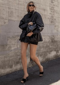 Marley Black Kid Suede 10.5cm Heels | Tony Bianco (Global)