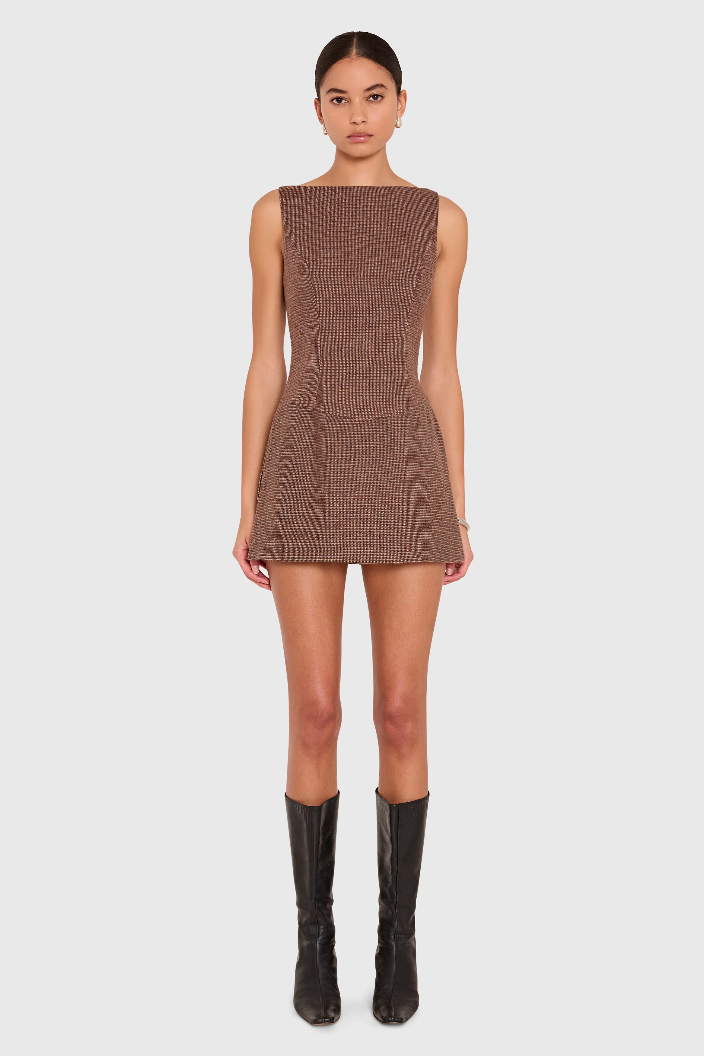 Ines Romper in Heritage Tweed | Amanda Uprichard