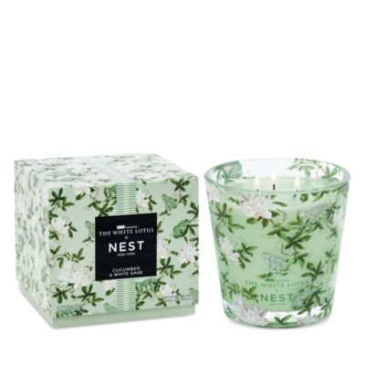 HBO Original The White Lotus x NEST New York Cucumber & White Sage Decorative 3-Wick Candle, 21 o... | Bloomingdale's (US)