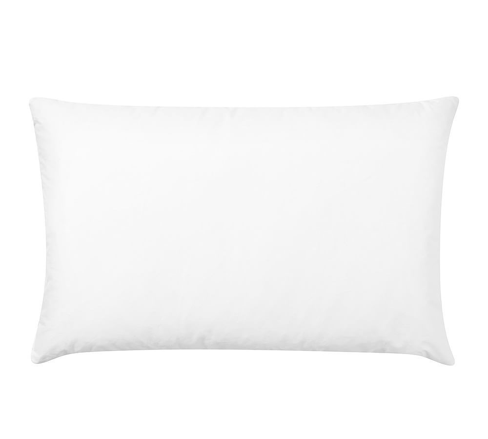 Down Feather Pillow Insert, 16 x 26"" Lumbar | Pottery Barn (US)