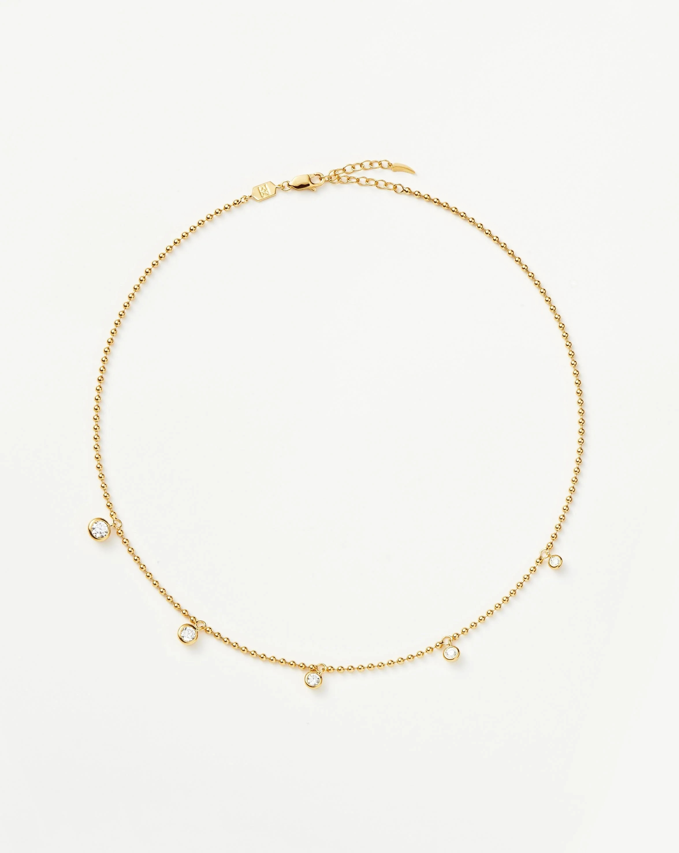 Stone Charm Drop Choker | Missoma UK