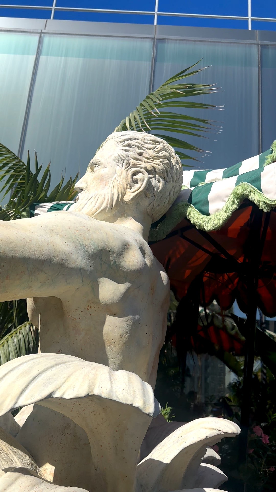 The perfect weekend and resort vibes—statue, stripes, lush greenery, and a touch of elegance with a fancy table set.

#ResortVibes #WeekendMood #OutdoorStyle #HomeDecor #ChicSpaces #GardenInspo #TableSetting #DesignDetails #RelaxInStyle #DecorInspiration

#LTKHome #LTKTravel