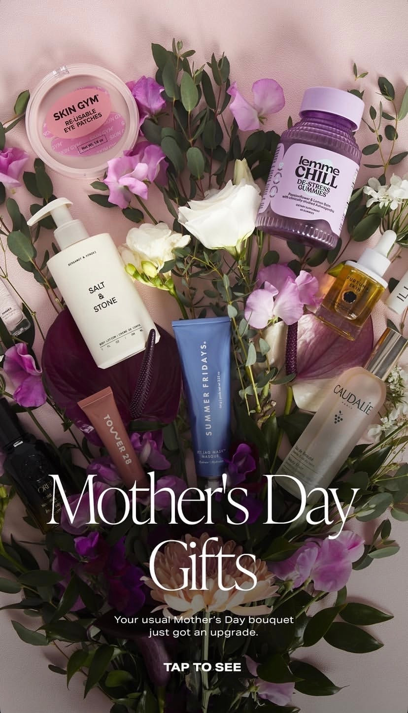 Mother’s Day gifting 💐

#beauty #mothersday #gift #ysl #dior summer Fridays RHODE skin prada self care makeup skincare

#LTKMothersDay #LTKselfcare #LTKOver40