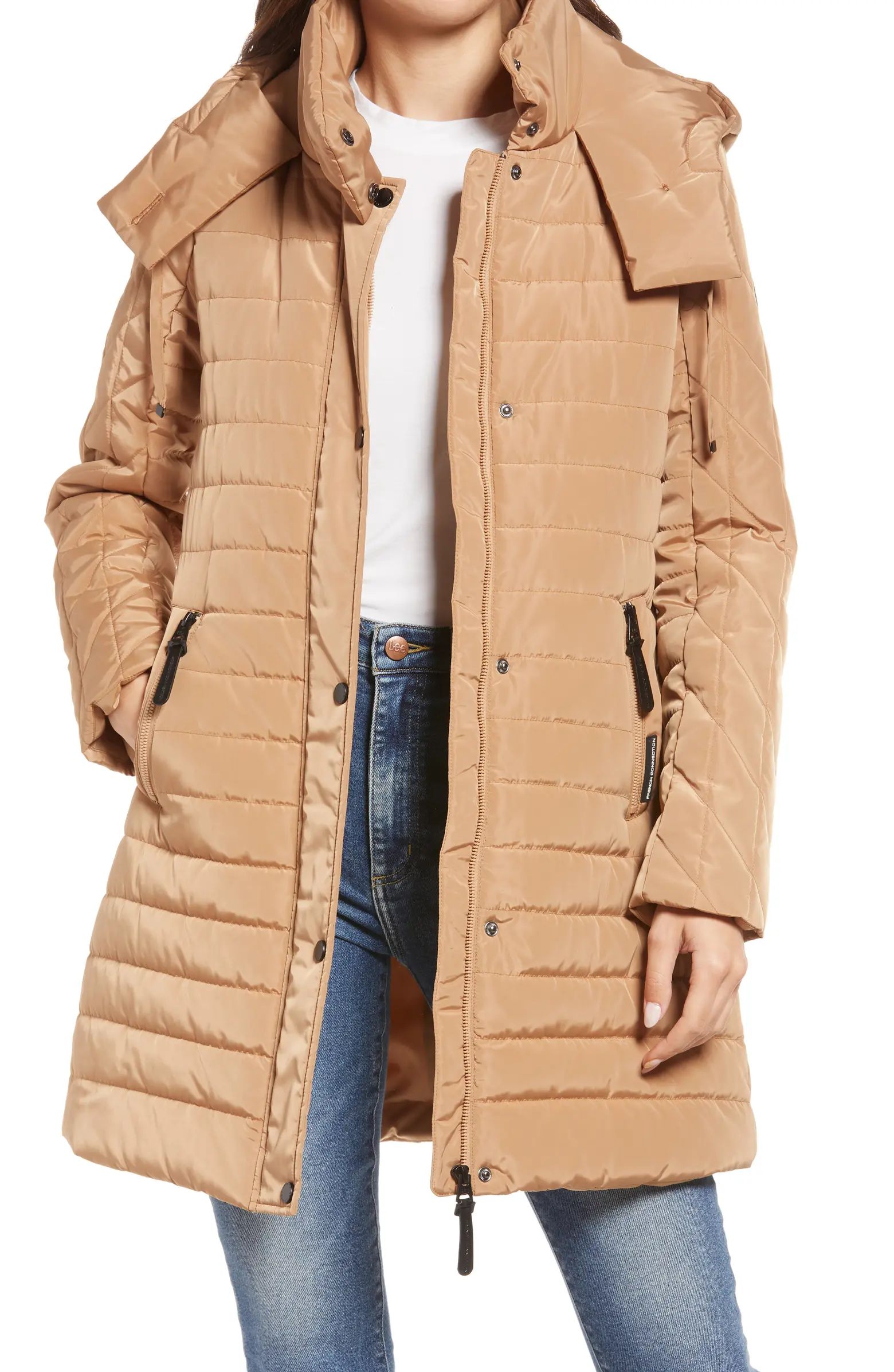 French Connection Quilted Barn Jacket | Nordstrom | Nordstrom