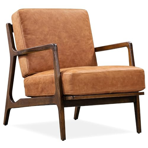 POLY & BARK Verity Lounge Chair, Cognac Tan | Amazon (US)
