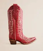Studded Leather Western Boot | Buckle