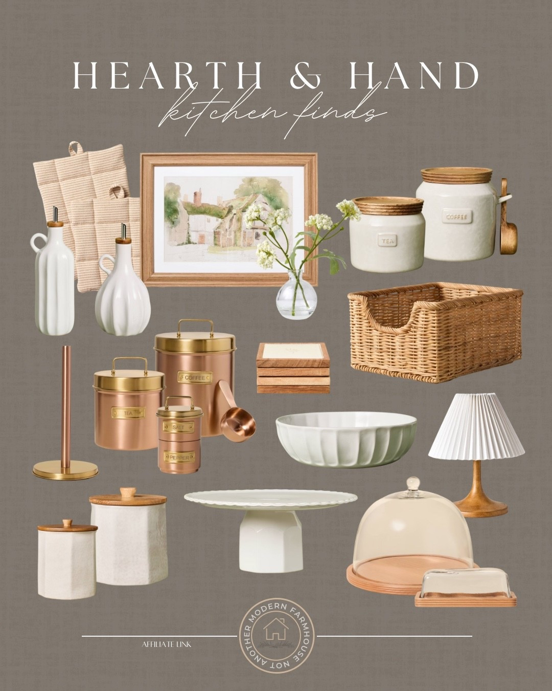 Hearth & Hand kitchen finds from Target featuring warm neutrals, timeless stoneware and classic Magnolia style. 🌿

Hearth and Hand kitchen finds, neutral kitchen accessories, modern farmhouse kitchen, stoneware kitchen pieces, woven kitchen storage, Target home finds, warm neutral kitchen, kitchen countertop decor, Target kitchen styling, curated kitchen aesthetic, Target decor. 

 #LTKFindsUnder50 #LTKFindsUnder100