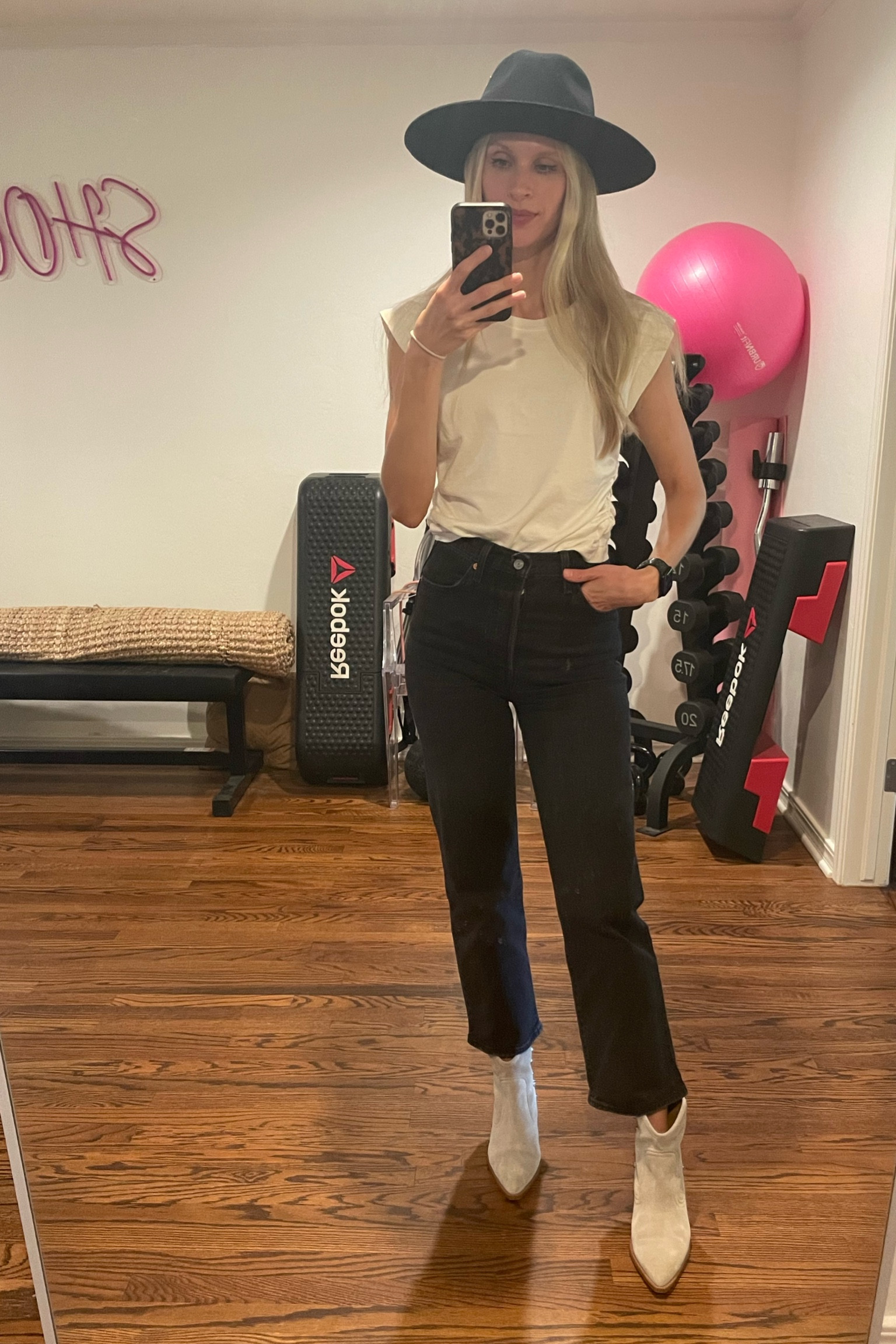 These jeans are stunning, soft, and the perfect wide leg jean for all seasons! Paired with an elevated basic white tee. You can’t go wrong with this classic outfit combo

fall pants, fall outfit, fall transitional outfit, back to school, teacher outfit, work outfit, basic white t shirt, casual work outfit, fall fashion, trends, school outfit, business casual, sneakers, Nike sneakers, sneakers with trousers outfit, high rise trouser, wide leg pants, pumpkin patch, school, travel outfit, casual work outfit, Halloween, casual Friday, boots, fall boots, neutral outfit, closet staple, Levi’s, Abercrombie, jeans, denim

#LTKsalealert #LTKfindsunder100 #LTKtravel