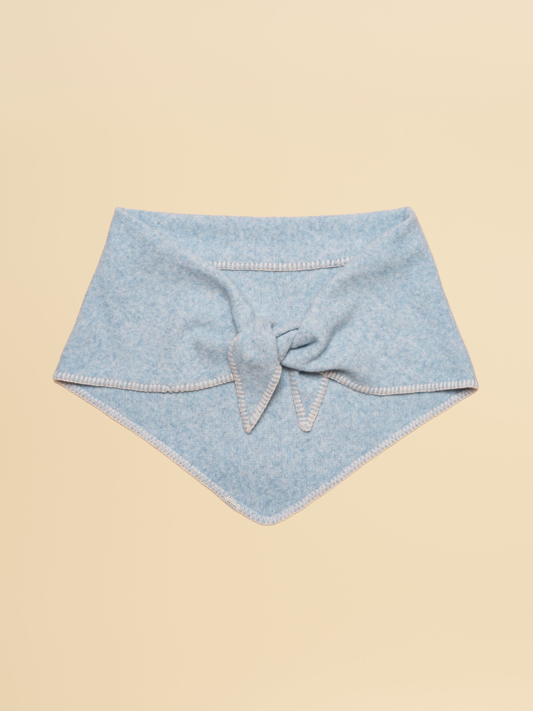 Kendra Blue Triangle Scarf | Joules | Joules