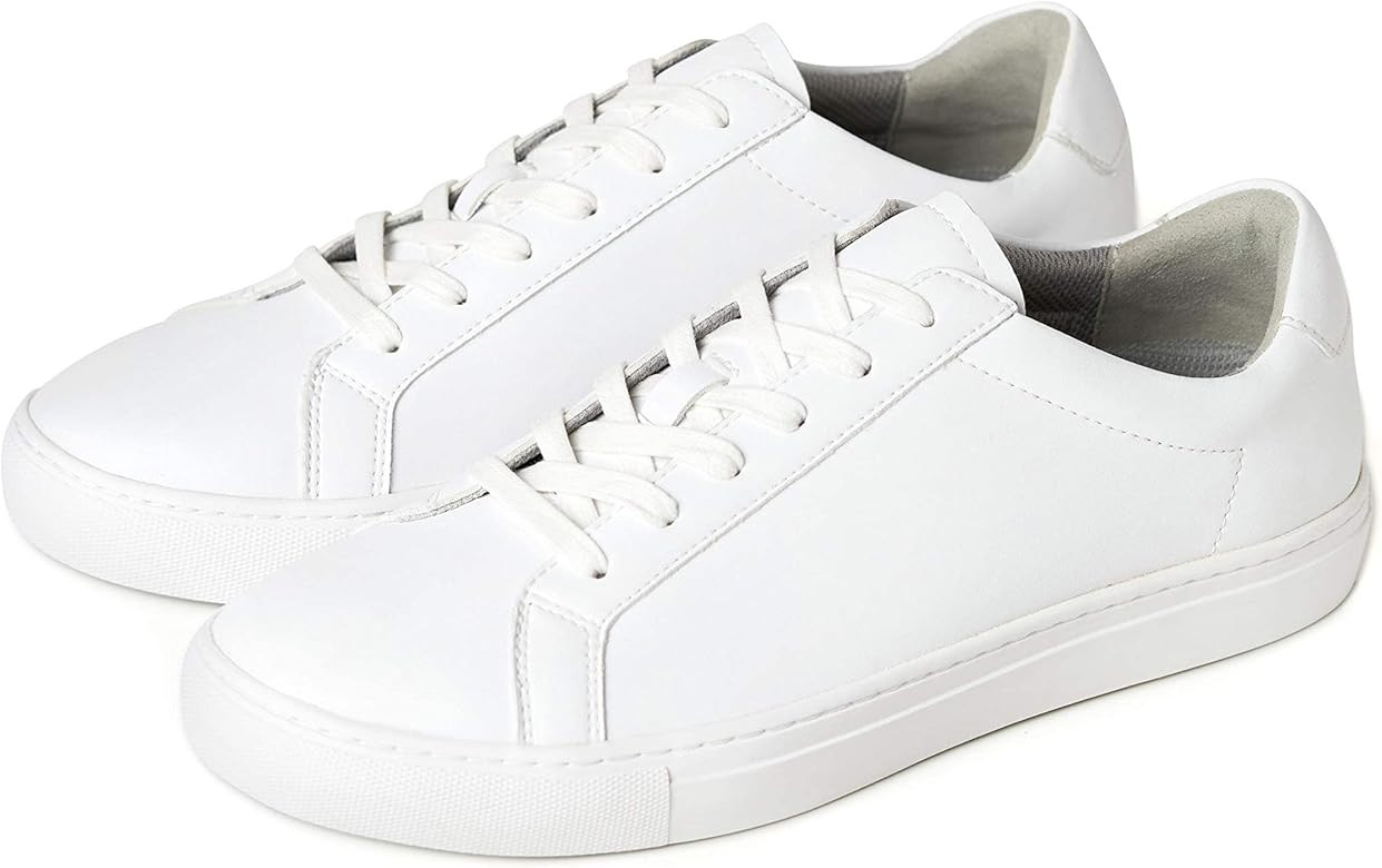 Voet Men's Milo Vegan Leather Classic Casual Fashion Sneaker | Amazon (US)