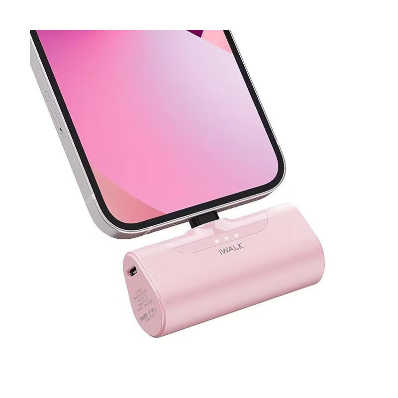 iWALK Small Portable Charger 4500mAh Ultra-Compact Power Bank Cute Battery Pack For iPhone 14/13/... | Target