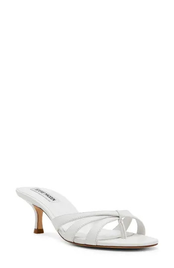 Steve Madden Cary Heeled Sandal in White at Nordstrom Rack, Size 7.5 | Nordstrom Rack