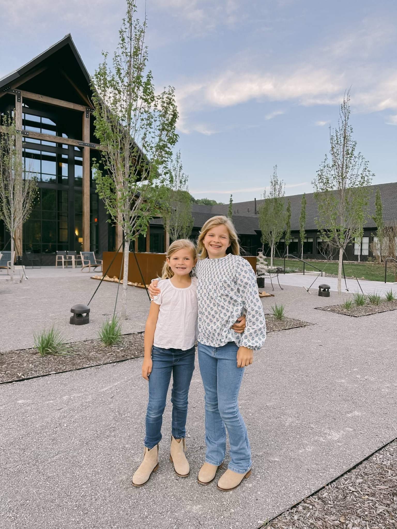 Girls spring outfits - floral top, flutter sleeve top, boots.

#spring #style #kids 

#LTKFind #LTKkids #LTKSeasonal