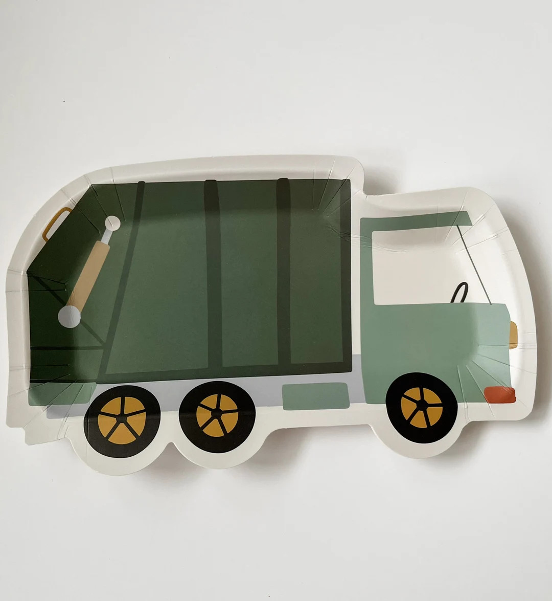 Garbage Truck Plate - Etsy | Etsy (US)