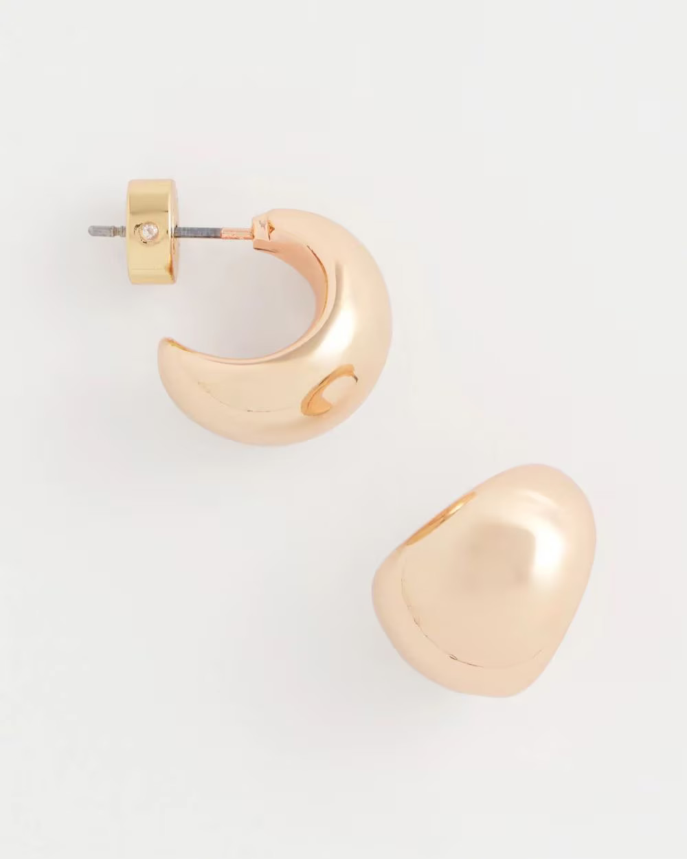 Rose Gold Huggie Hoop Earrings | Chico's