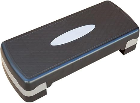 Height-Adjustable 4''-6'' Step Aerobics Platform Fitness Equipment Stepper Trainer Exercise Step ... | Amazon (US)