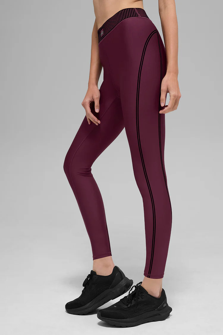 Airlift High-Waist 7/8 Line Up Legging | Alo Yoga (US)
