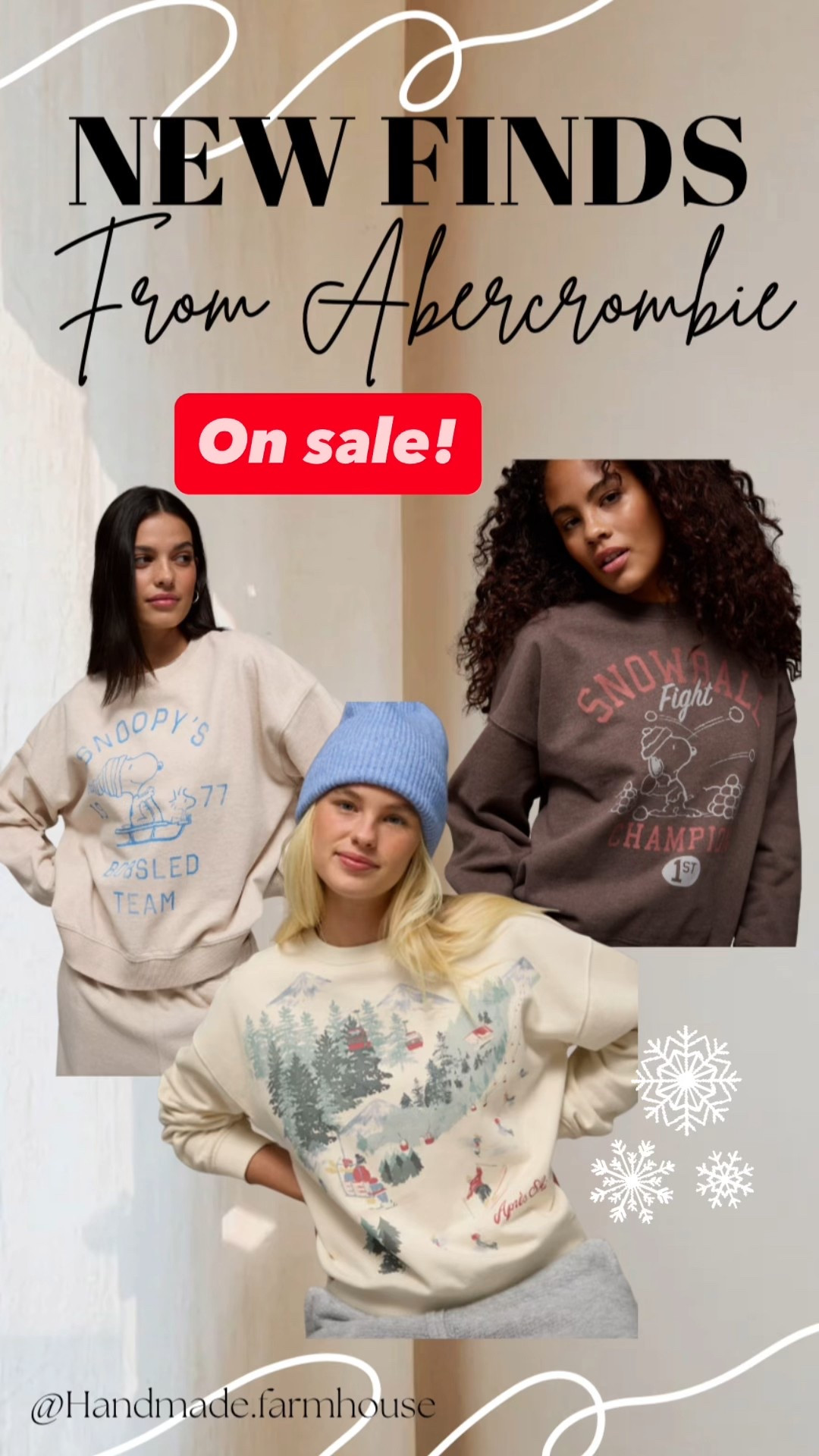 Cutest snow bunny cozy sweater shirts and jeans on sale today over at Abercrombie! 

#LTKSaleAlert #LTKCyberWeek #LTKHoliday