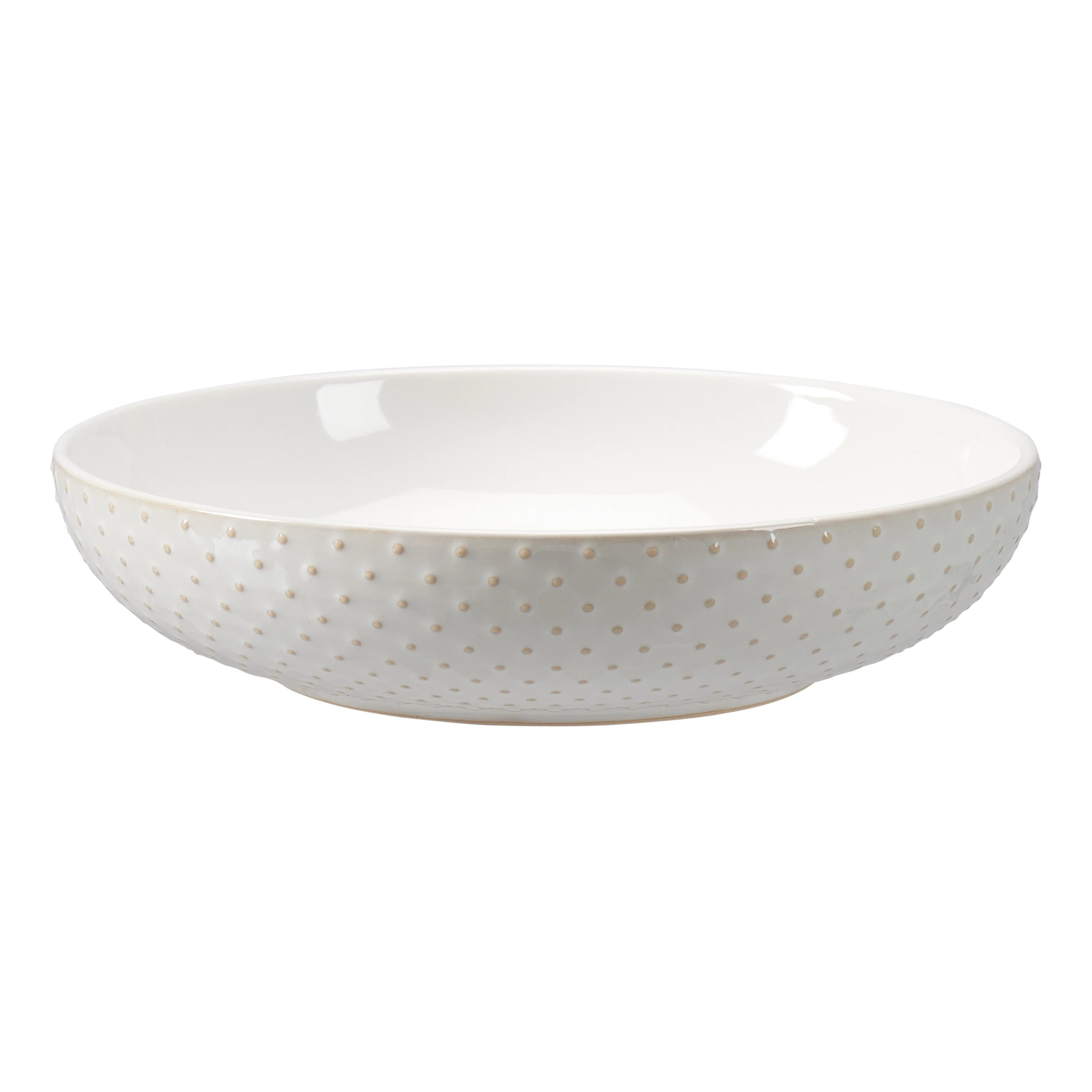 Better Homes & Gardens Modern Farmhouse Mix & Match 8.75" Dotted Pasta Bowl | Walmart (US)