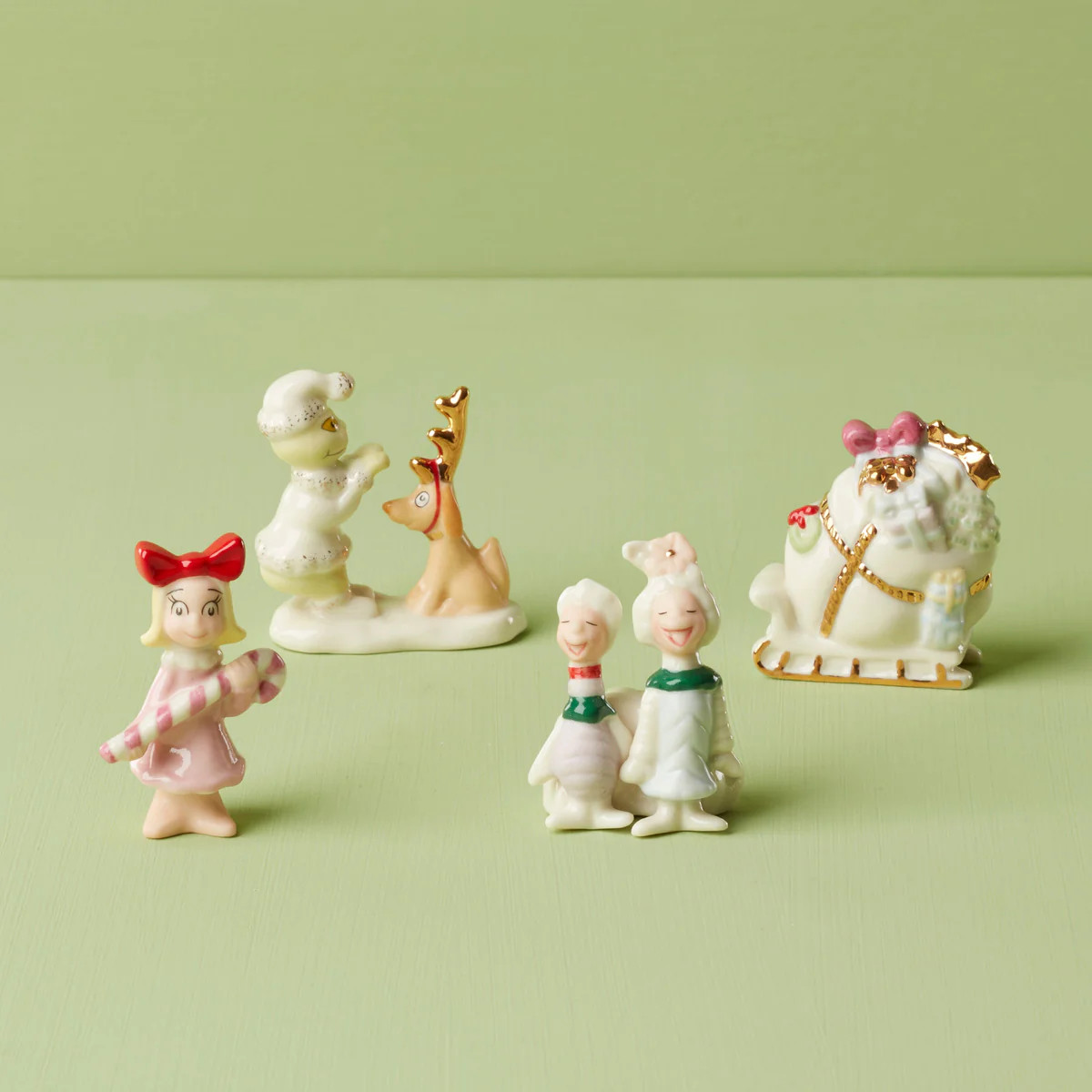 Who-Ville Accessories 4-Piece Figurine Set | Lenox