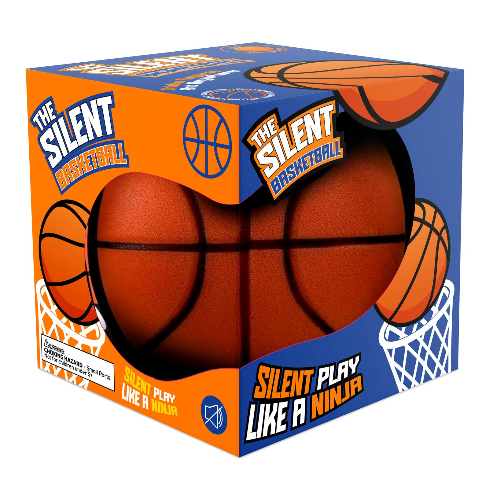 Rzkipdy Silent Basketball Size 5 (27.5") – Not Vacuum Shipped - 2025 Upgraded Airless Soft Foam... | Amazon (US)