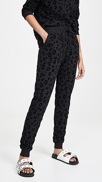 The Animal Flocked Joggers | Shopbop