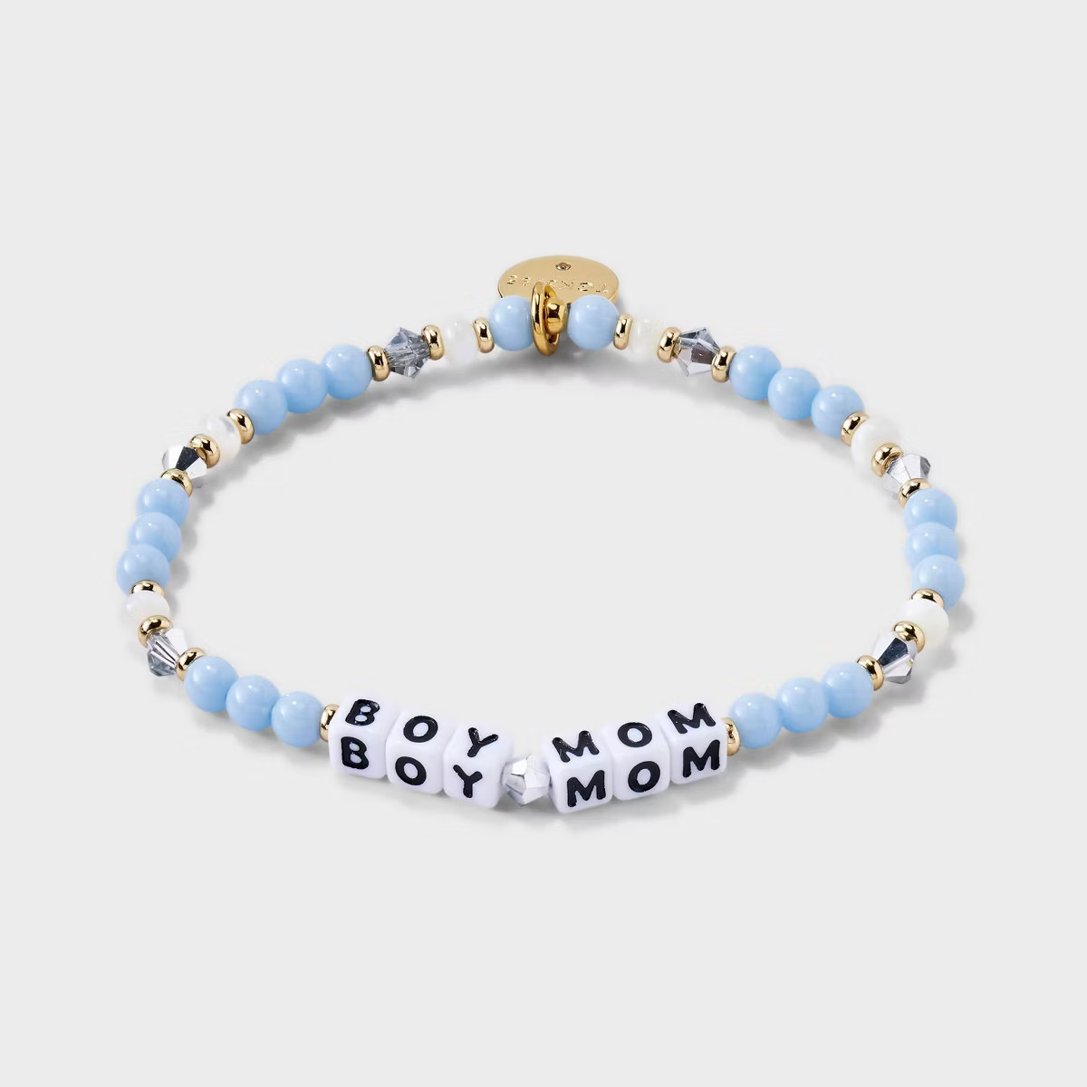 Little Words Project Boy Mom Bracelet - Blue | Target