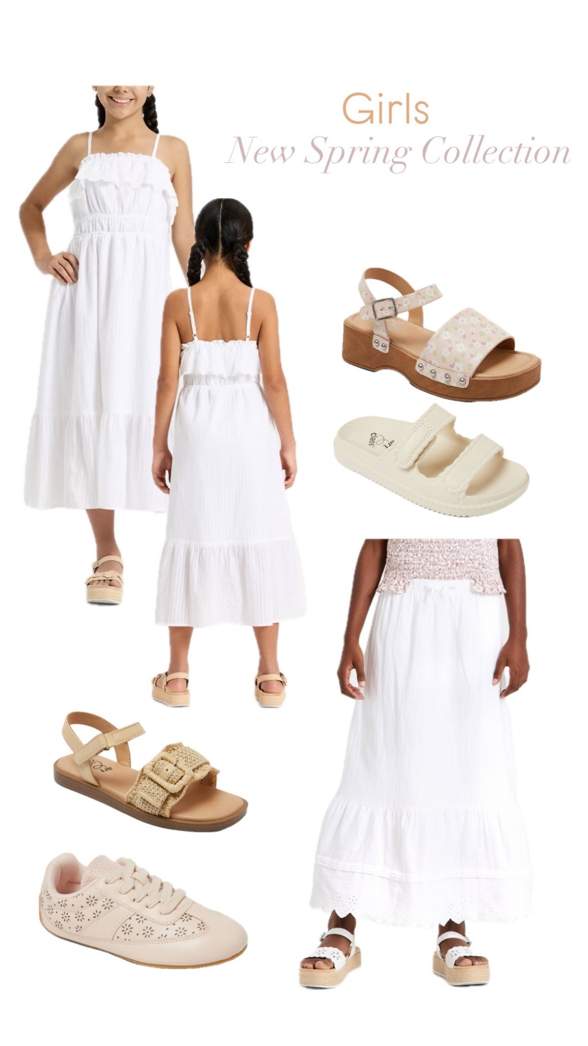 Girls spring!

#LTKSeasonal #LTKshoecrush #LTKkids