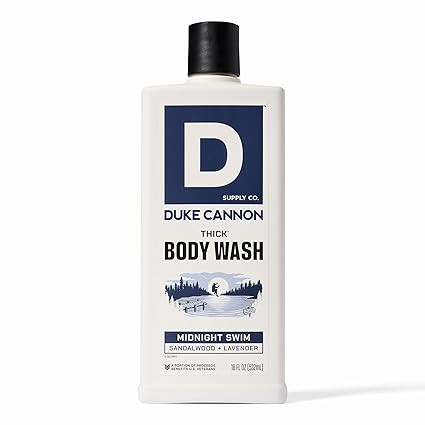 Duke Cannon Supply Co. Thick High Viscosity Body Wash - 3X Thicker, Cleansing Shower and Bath Gel... | Amazon (US)