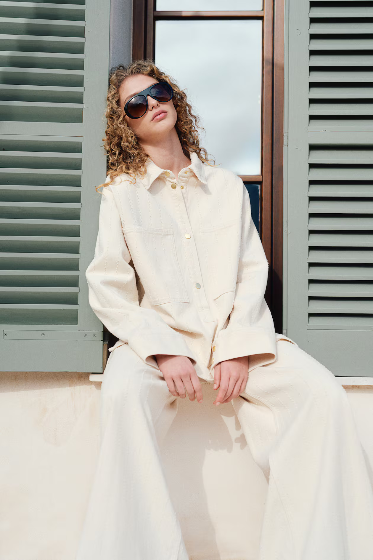 Denim Pullover Shirt | H&M (US + CA)