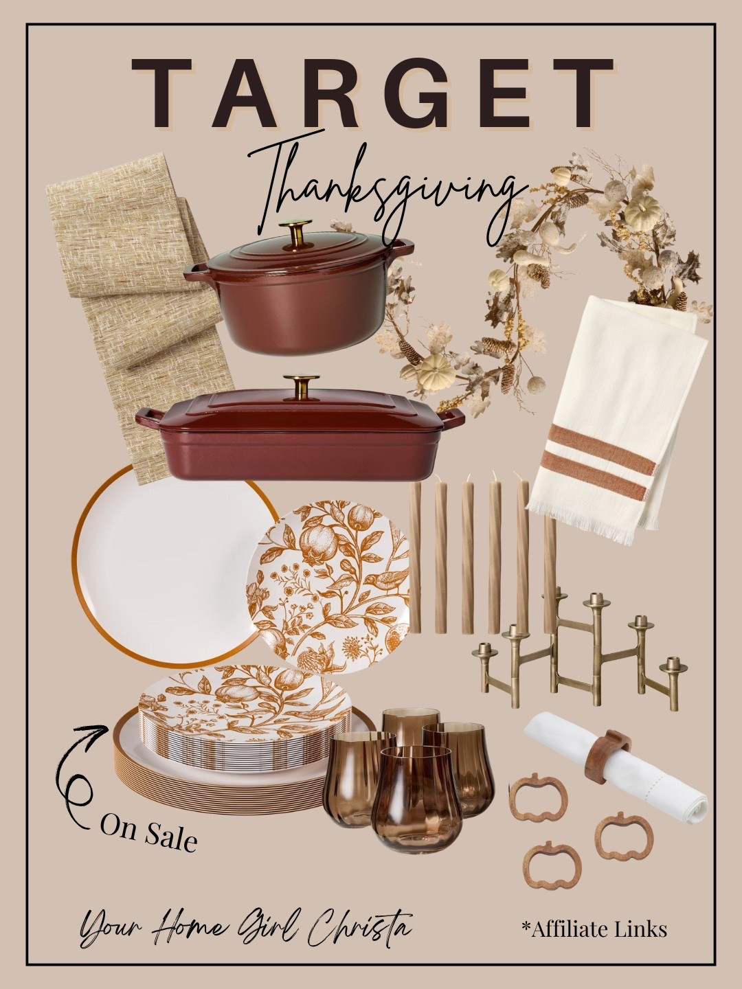 Target is bringing the most beautiful table decor and items to be the hostess with the mostest! These rich browns matched with gold is everything. 




#LTKHoliday #LTKHome #LTKSeasonal
