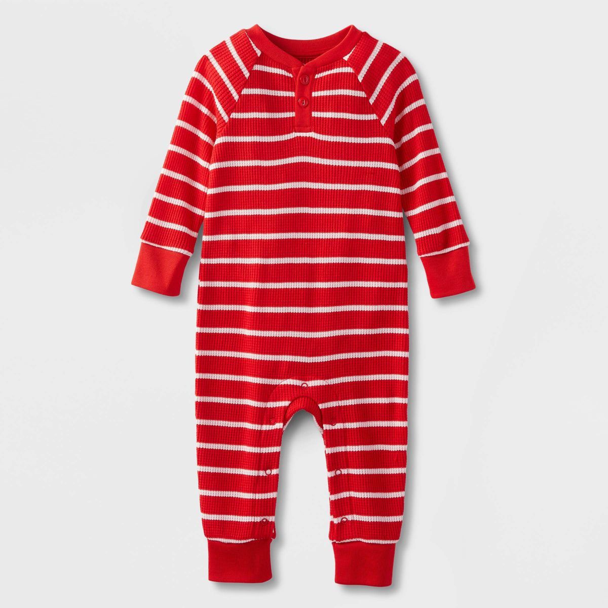 Baby Striped Matching Family Footed Pajama Set - Wondershop™ Red | Target