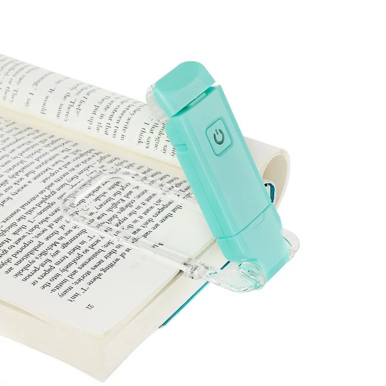 DEWENWILS USB Rechargeable Book Light, Warm White, Brightness Adjustable, LED Clip on Book Readin... | Walmart (US)
