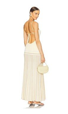 FAITHFULL THE BRAND Citara Maxi Dress in Butter Stripe from Revolve.com | Revolve Clothing (Global)