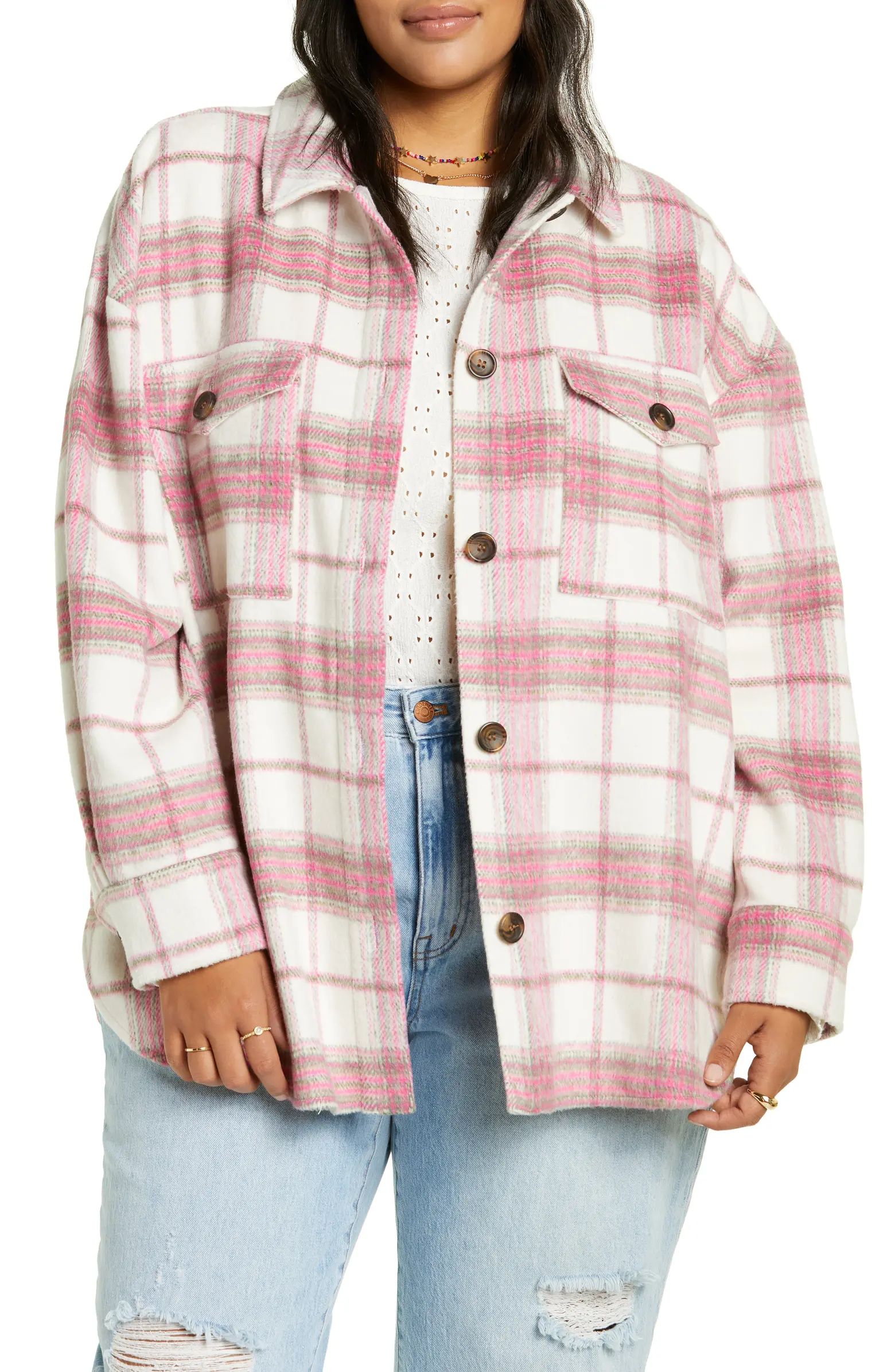 Plaid Shirt Jacket | Nordstrom