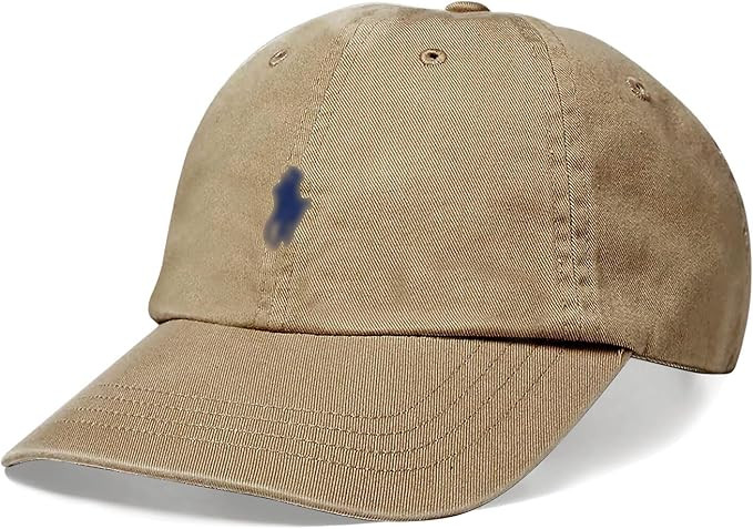 Men's Classic Polo Sports Pony Logo Hat, Cotton Chino Baseball Cap | Amazon (US)
