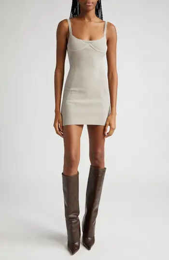 Dion Lee Serpent Lace Rib Body-Con Minidress | Nordstrom | Nordstrom