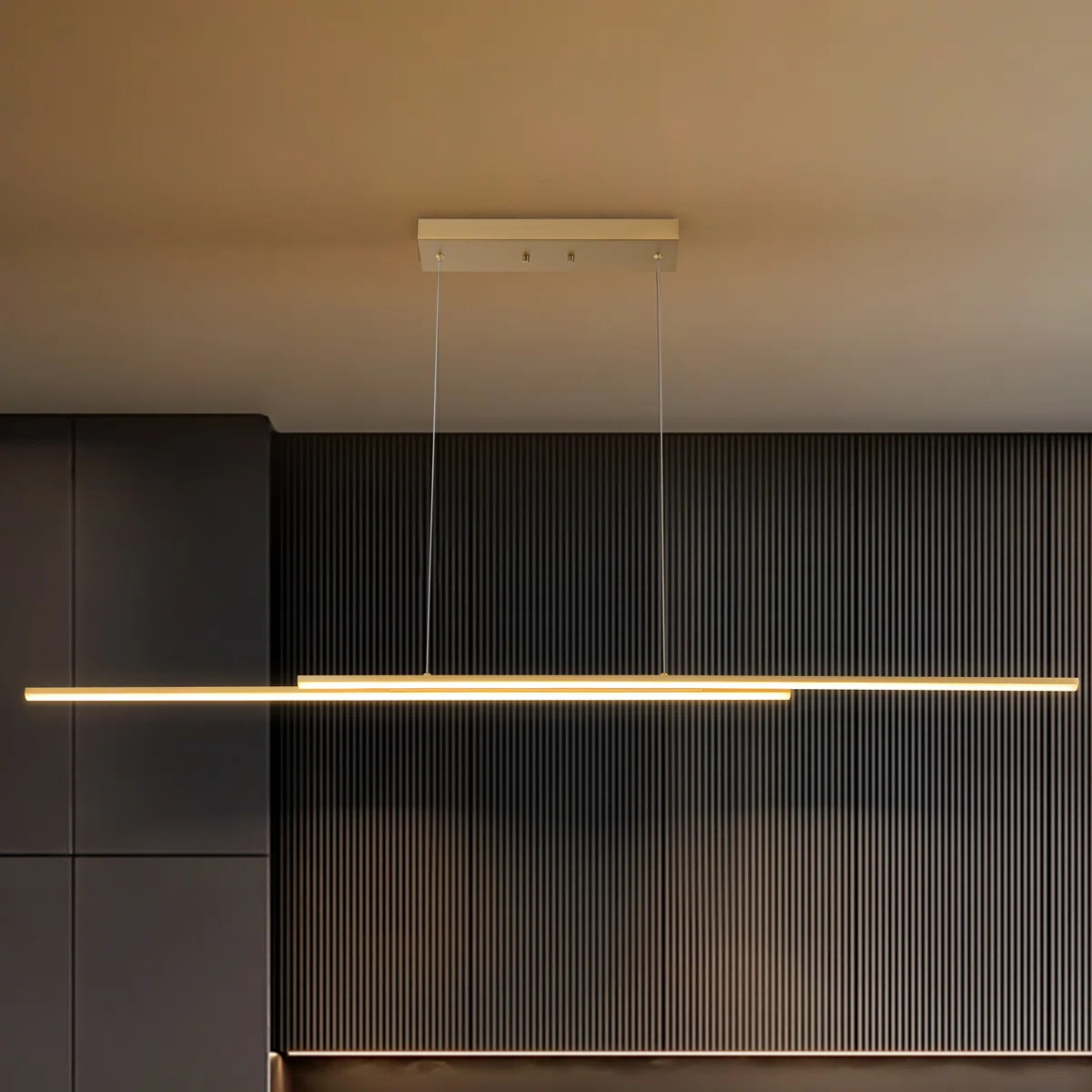 Burcker Dimmable LED Linear Kitchen Island Pendant Light | Wayfair North America