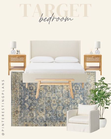 Neutral bedroom inspo and everything is from target! I have this chair in my living room and love it! 

Bedroom design, bedroom mood board, bed frame, night stands 

#LTKstyletip #LTKhome